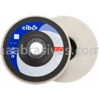 Cibo Abrasives 4-1/2 x 7/8 Type 27 Felt Disc