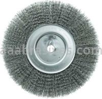 Weiler 01248 10" Narrow Face Crimped Wire Wheel .0118" Steel Fill 3/4" Arbor Hole