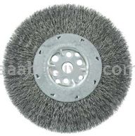 Weiler 01511 7" Maximum Density Crimped Wire Wheel .014" Steel Fill 5/8" Arbor Hole