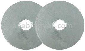 Weiler 03934 Nylox Steel Flanges 5-5/8" O.D. x 1-1/4" Arbor Hole