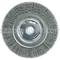 Weiler 06645 Wolverine 6" Bench Grinder Wheel Wide Face .014" Steel Fill 5/8"-1/2" Arbor Hole