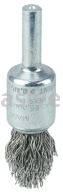 Weiler 10315 Controlled Flare Crimped Wire End Brush 1/2" .020" Stainless Steel Fill