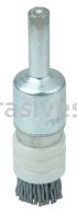 Weiler 11161 1/2" Banded Nylox End Brush .035/180 SC Crimped Fill