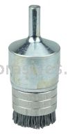 Weiler 11169 1" Banded Nylox End Brush .035/180 SC Crimped Fill