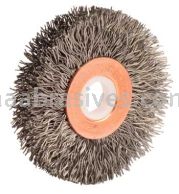 Weiler 15453 2" Small Diameter Crimped Wire Wheel .0104" Steel Fill 1/2" Arbor Hole