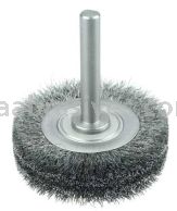 Weiler 17218 Bore-Rx 3"Dia. Internal Brush Deburring Tool .008" Crimped Steel Wire Fill 3/8" Stem