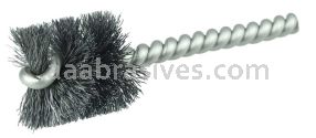 Weiler 21078V 1" Power Tube Brush .008" Steel Wire Fill 1" Brush Length Vending Ready