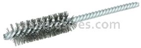 Weiler 21108 5/8" Power Tube Brush .005" Steel Wire Fill 2" Brush Length