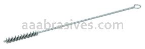 Weiler 21161 1/4" Hand Tube Brush .006" Steel Wire Fill 1-1/2" Brush Length