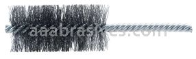 Weiler 21164 1-1/4" Power Tube Brush .006" Steel Wire Fill 2-1/2" Brush Length