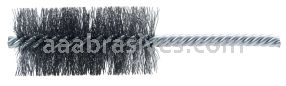 Weiler 21167 1-1/4" Power Tube Brush .0104" Steel Wire Fill 2-1/2" Brush Length