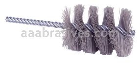 Weiler 21329 1-1/4" Nylox Power Tube Brush .040/80 SC Fill 2-1/2" Brush Length