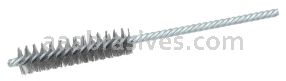 Weiler 21342 3/8" Power Tube Brush .003" Steel Fill 1-1/2" Brush Length
