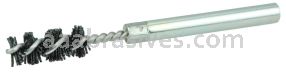 Weiler 21758 Burr-Rx 3/8"-Dia Power Tube Brush .026/120 CG Crimped Fill 1" Brush Length 3-1/2" Overall Length
