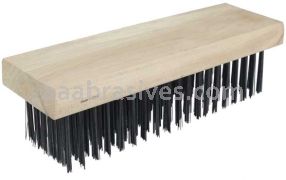 Weiler 25212 Vortec Pro Scratch Brush .012 Carbon Steel Fill Block Type