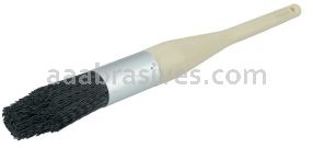 Weiler 25221 1" Vortec Pro Parts Cleaning Brush Nylon Fill Foam Round Sash Handle