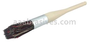 Weiler 25222 1" Vortec Pro Parts Cleaning Brush Tampico Fill Foam Round Sash Handle