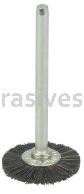 Weiler 26059 3/4" Miniature Wheel Stiff Hair Fill 1/8" Stem