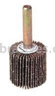Weiler 30720 1" x 1" x 60 AO Wolverine Coated Abrasive Flap Wheel 1/4" Stem
