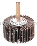 Weiler 30724 2" x 1" x 80 AO Wolverine Coated Abrasive Flap Wheel 1/4" Stem