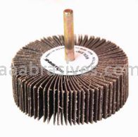 Weiler 30778 2-1/2" x 1" x 40 AO Wolverine Coated Abrasive Flap Wheel 1/4" Stem