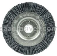 Weiler 31101 Burr-Rx 3" Narrow Face Wheel .043/120 CG Crimped Fill 1/2"-3/8" Arbor Hole