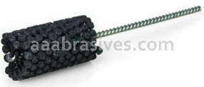 Weiler 34195 CrossFlex Standard Duty Bore Brush 1-1/8 Diameter 180 SC Grit