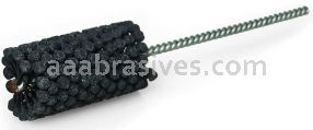 Weiler 34200 CrossFlex Standard Duty Bore Brush 1-1/4 Diameter 240 SC Grit