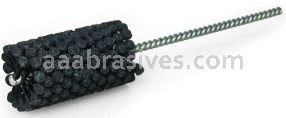 Weiler 34201 CrossFlex Standard Duty Bore Brush 1-1/4 Diameter 320 SC Grit