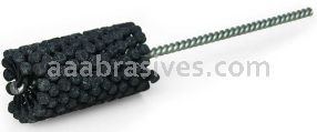 Weiler 34203 CrossFlex Standard Duty Bore Brush 1-3/8 Diameter 180 SC Grit