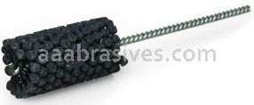 Weiler 34210 CrossFlex Standard Duty Bore Brush 1-5/8 Diameter 120 SC Grit