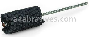 Weiler 34212 CrossFlex Standard Duty Bore Brush 1-5/8 Diameter 240 SC Grit