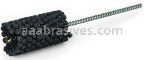 Weiler 34220 CrossFlex Standard Duty Bore Brush 1-7/8 Diameter 240 SC Grit
