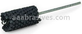 Weiler 34221 CrossFlex Standard Duty Bore Brush 1-7/8 Diameter 320 SC Grit