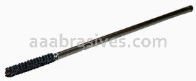 Weiler 34299 CrossFlex Standard Duty Bore Brush 4.5mm Diameter 240 SC with Collet