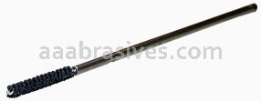 Weiler 34314 CrossFlex Standard Duty Bore Brush 6mm Diameter 320 SC with Collet