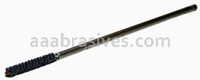 Weiler 34321 CrossFlex Standard Duty Bore Brush 7mm Diameter 240 SC with Collet