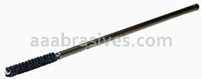 Weiler 34322 CrossFlex Standard Duty Bore Brush 7mm Diameter 320 SC with Collet