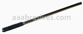 Weiler 34332 CrossFlex Standard Duty Bore Brush 3/8 Diameter 180 SC with Collet