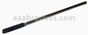 Weiler 34341 CrossFlex Standard Duty Bore Brush 11 mm Diameter 240 SC with Collet