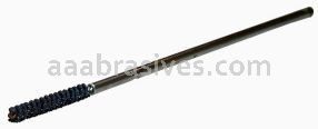 Weiler 34345 CrossFlex Standard Duty Bore Brush 12mm Diameter 240 SC with Collet