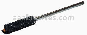Weiler 34349 CrossFlex Standard Duty Bore Brush 1/2 Diameter 240 SC with Collet