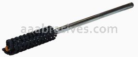 Weiler 34357 CrossFlex Standard Duty Bore Brush 5/8 Diameter 240 SC with Collet