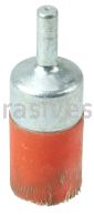 Weiler 35540 3/4" Polyflex Encapsulated Crimped Wire End Brush .0104" Steel Fill