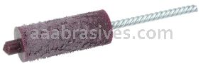 Weiler 35825 1" Polyflex Encapsulated Power Tube Brush .0104" Steel Wire Fill 2-1/2" Brush Length