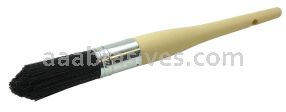 Weiler 40035 1" Parts Cleaning Brush Nylon Fill 2-3/4" Trim Length Plain Foam Round Sash Handle