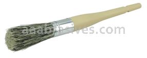 Weiler 40036 1" Parts Cleaning Brush Tampico Fill 2-3/4" Trim Length Plain Foam Round Sash Handle
