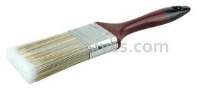 Weiler 40059 2" Varnish Brush Poly/Nylon Fill 2-3/4" Trim Length Red Foam Handle