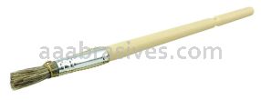 Weiler 40077 7/16" Bridled Glue Brush Grey China Bristle 1-1/4" Trim Length Long Foam Handle