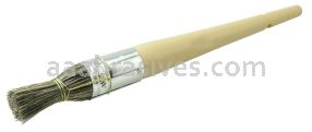 Weiler 40078 13/16" Bridled Glue Brush Grey China Bristle 1-3/4" Trim Length Long Foam Handle